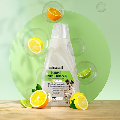 Bissell rengøringsmiddel naturel multi-overflade kæledyr 1 liter