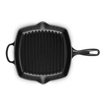 Le Creuset Signature støbejern grillpande 26 cm matte black