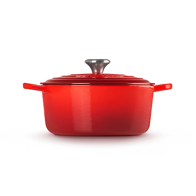 Le Creuset Signature støbejern rund gryde Ø24 cm cerise