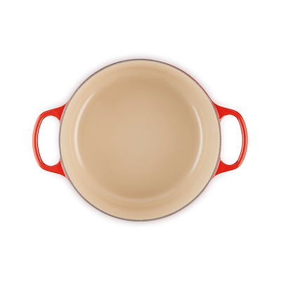 Le Creuset Signature støbejern rund gryde Ø24 cm cerise