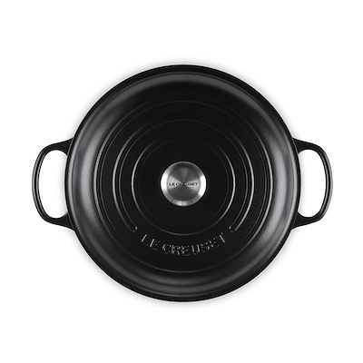 Le Creuset Signature støbejern buffetgryde Ø30 cm matte black