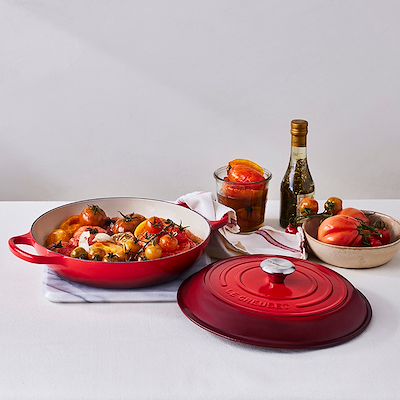 Le Creuset Signature støbejern buffetgryde Ø30 cm cerise