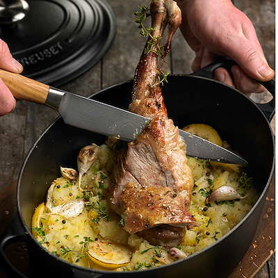 Le Creuset Signature støbejern oval gryde Ø31 cm matte black