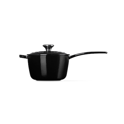 Le Creuset Signature støbejern kasserolle Ø16 cm black
