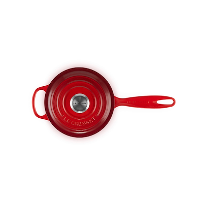 Le Creuset Signature støbejern kasserolle Ø16 cm cerise