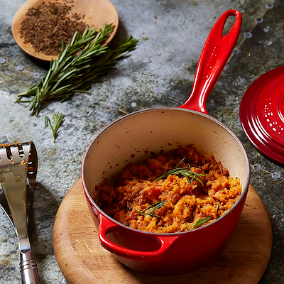Le Creuset Signature støbejern kasserolle Ø16 cm cerise