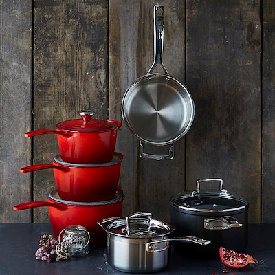 Le Creuset Signature støbejern kasserolle Ø16 cm cerise