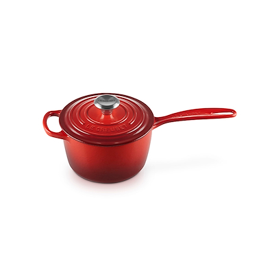 Le Creuset Signature støbejern kasserolle Ø16 cm cerise