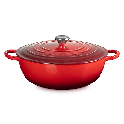 Le Creuset Signature støbejern stegegryde Ø32 cm cerise