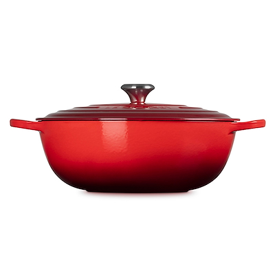 Le Creuset Signature støbejern stegegryde Ø32 cm cerise