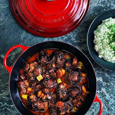 Le Creuset Signature støbejern stegegryde Ø32 cm cerise