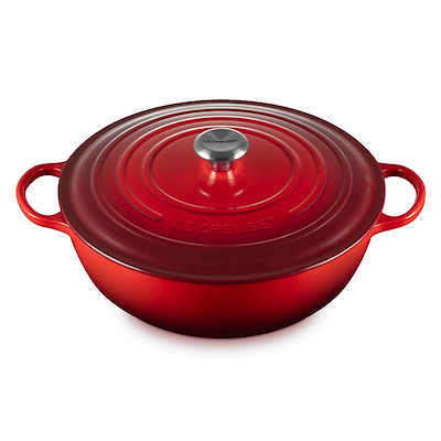 Le Creuset Signature støbejern stegegryde Ø32 cm cerise