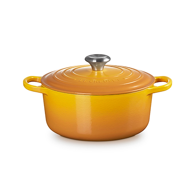 Le Creuset Signature støbejern rund gryde Ø24 cm nectar