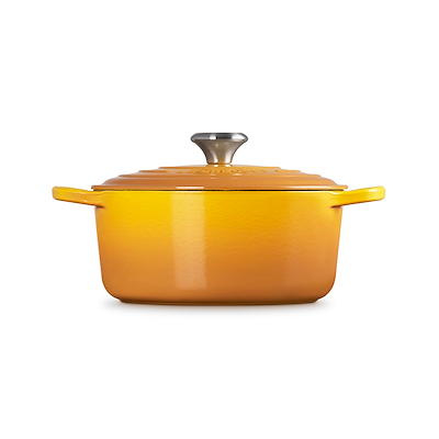 Le Creuset Signature støbejern rund gryde Ø24 cm nectar