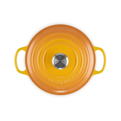 Le Creuset Signature støbejern rund gryde Ø24 cm nectar