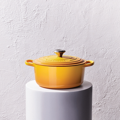 Le Creuset Signature støbejern rund gryde Ø24 cm nectar