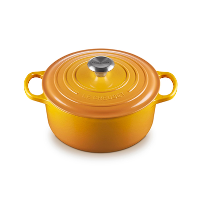 Le Creuset Signature støbejern rund gryde Ø24 cm nectar