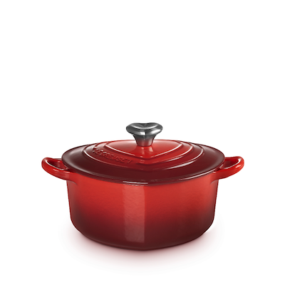 Le Creuset Signature hjertegryde lyserød 1,9 liter