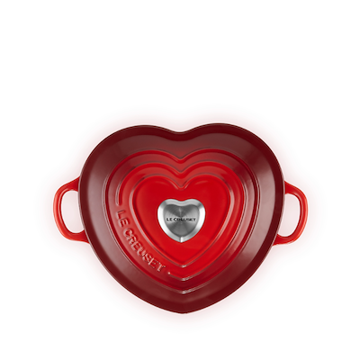 Le Creuset Signature hjertegryde lyserød 1,9 liter
