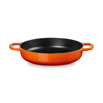Le Creuset Everyday støbejern pande Ø28 cm volcanic