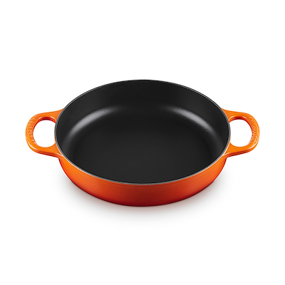 Le Creuset Everyday støbejern pande Ø28 cm volcanic