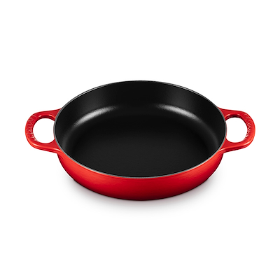 Le Creuset Signature støbejern Everyday pande Ø28 cm cerise