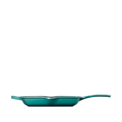 Le Creuset Signature støbejern grillpande 26 cm bleu riviera