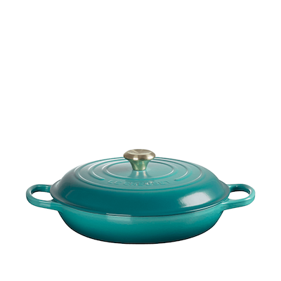 Le Creuset Signature støbejern buffetgryde Ø 30 cm bleu riviera