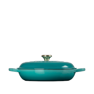 Le Creuset Signature støbejern buffetgryde Ø 30 cm bleu riviera
