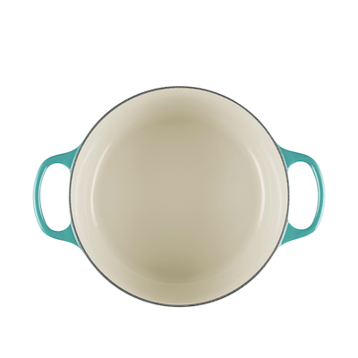 Le Creuset Signature støbejern rund gryde Ø 24 cm bleu riviera