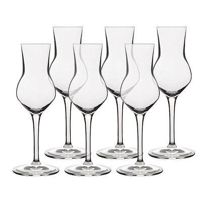 Luigi Bormioli Atelier snapseglas 8 cl 6 stk.