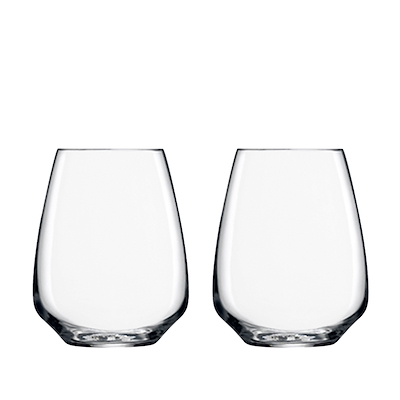 Luigi Bormioli Atelier vand/ hvidvinsglas 40 cl 2 stk.