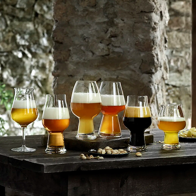 Luigi Bormioli Birrateque ølglas 42 cl 2 stk.