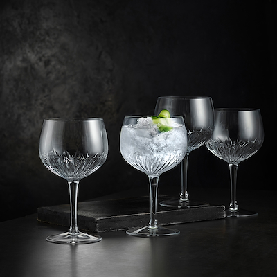 Luigi Bormioli Mixology Spansk Gin & Tonic glas 80 cl 4 stk.