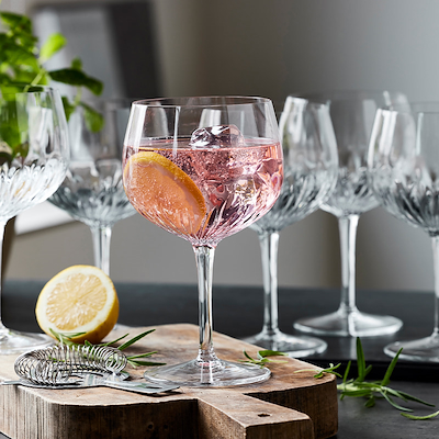 Luigi Bormioli Mixology spansk gin & tonic-glas 80 cl 2 stk.