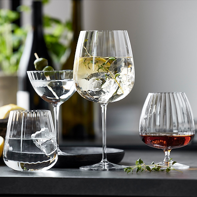 Luigi Bormioli Optica drinksglas 75 cl 4 stk.