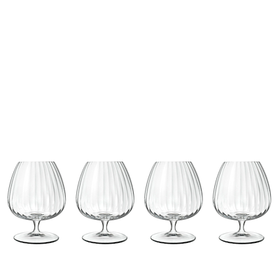 Luigi Bormioli Optica cognacglas glas 46,5 cl 4 stk.