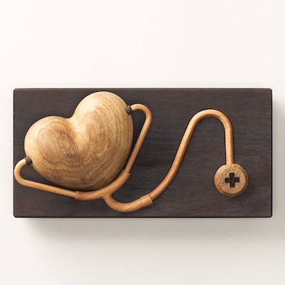 Maya Soele Healthcare træfigur lys brun H 6,1 cm