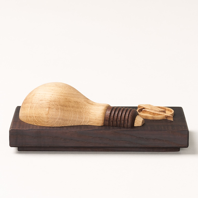 Maya Soele Bright træfigur lys brun H 6,2 cm