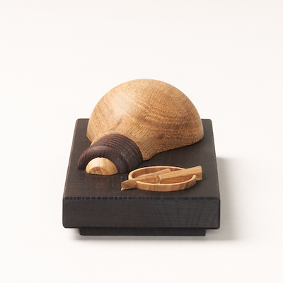 Maya Soele Bright træfigur lys brun H 6,2 cm