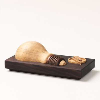 Maya Soele Bright træfigur lys brun H 6,2 cm