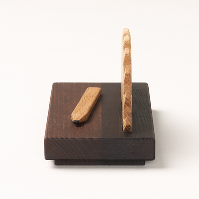 Maya Soele Lumber træfigur lys brun H 9,6 cm