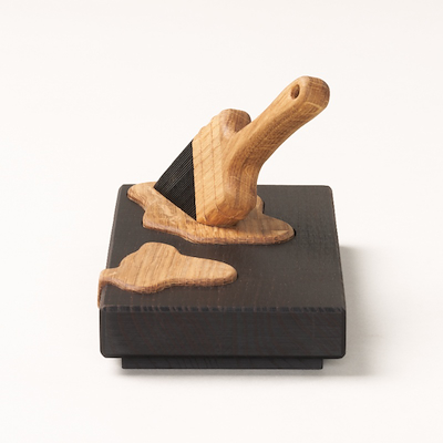 Maya Soele Paint træfigur lys brun H 9,8 cm