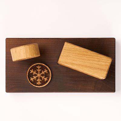 Maya Soele Climate træfigur lys brun H 7,7 cm