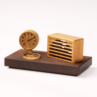Maya Soele Climate træfigur lys brun H 7,7 cm