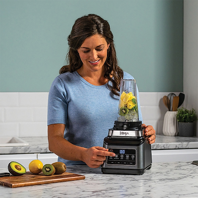 Ninja 3i1 foodprocessor & blender BN800UK 1200W