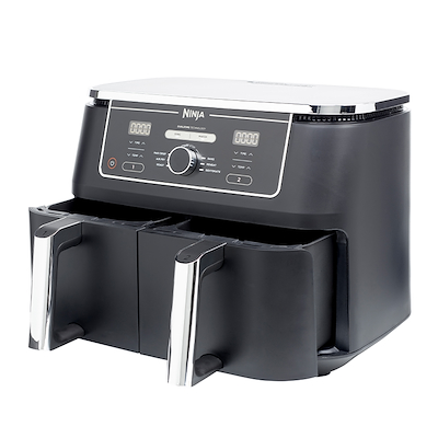 Ninja Foodi AF400EU Airfryer Max Dual Zone & dehydrator sort 9,5 liter