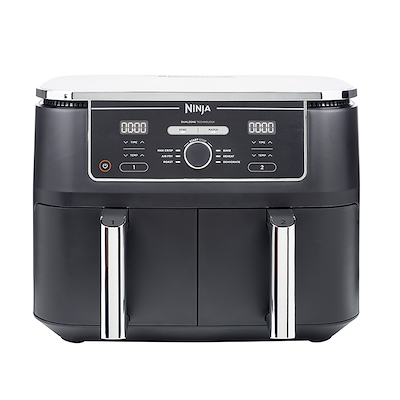 Ninja Foodi AF400EU Airfryer Max Dual Zone & dehydrator sort 9,5 liter