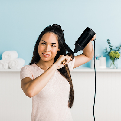 Shark Style iQ Ionic hårtørrer & styler black