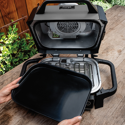 Ninja Woodfire flad plade til elektrisk BBQ